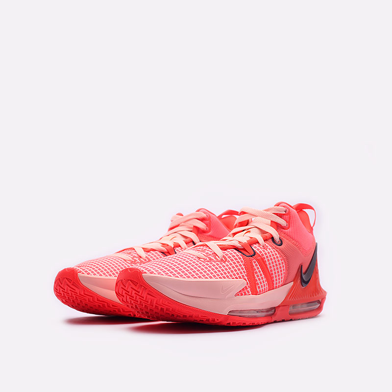 мужские розовые баскетбольные кроссовки Nike Lebron Witness 7 DM1123-600 - цена, описание, фото 3